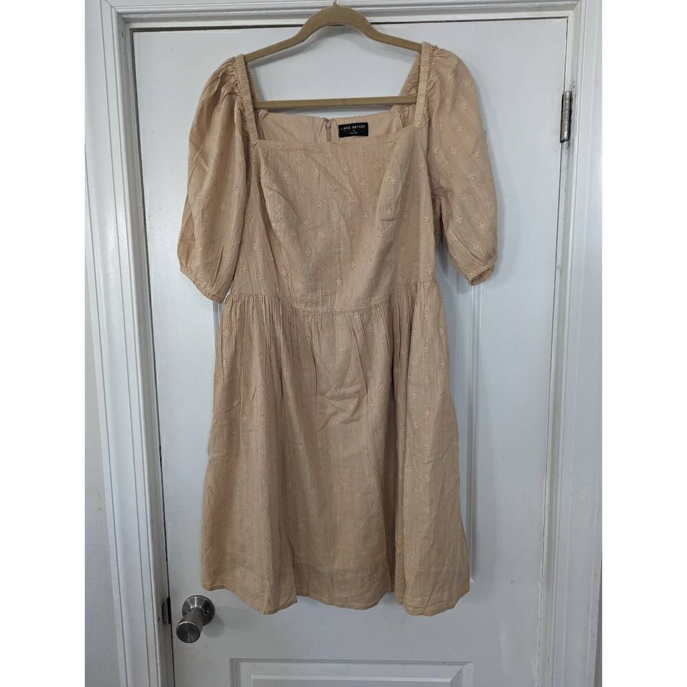 Lane Bryant Cream Midi Dress - Picture 3 of 12